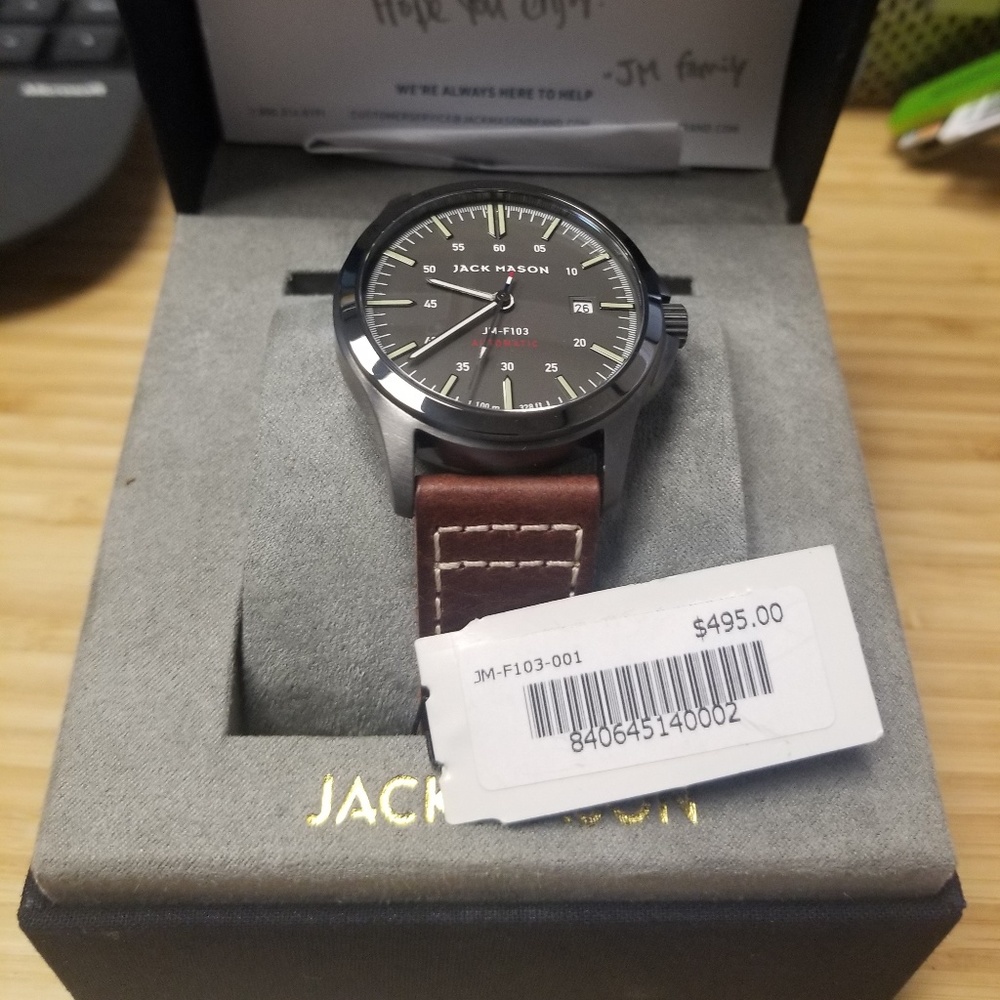 Jack Mason 42mm Automatic Watch
